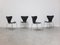 Sedie della serie Early di Arne Jacobsen per Fritz Hansen, 1955, set di 4, Immagine 12