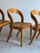 Gondola Dining Chairs from Baumann, 1970s, Set of 4 2
