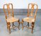Toskanische Esszimmerstühle aus Nussholz, 1800er, 6er Set 9