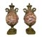 Urnas francesas de mármol, 1880. Juego de 2, Imagen 1