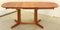 Mid-Century Oval Extendable Dining Table 13