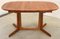 Mid-Century Oval Extendable Dining Table, Image 7