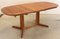 Mesa de comedor extensible Mid-Century oval, Imagen 12