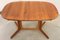 Mid-Century Oval Extendable Dining Table 2