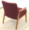 Mid-Century German Armchair in Fabric and Wood 4