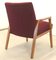 Fauteuil Mid-Century en Tissu et Bois, Allemagne 11