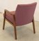 Mid-Century German Armchair in Fabric and Wood, Image 9