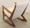 Mid-Century Cube Boomerang Rocking Chair by Søren Georg Jensen, 1950s 12