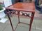 Edwardian Mahogany Chinese Chippendale Side Table 3