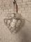 Lámpara de araña vintage de cristal de Murano, Imagen 8