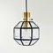 Mid-Century Octagonal Glass Ceiling Light from Limburg, 1960s 2