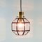 Mid-Century Octagonal Glass Ceiling Light from Limburg, 1960s 5