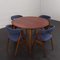 Model PJ 2-5 Circular Dining Table in Rosewood by Grete Jalk for P. Jeppesen, 1960s 3