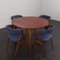 Table de Salle à Manger Circulaire Modèle Pj 2-5 en Palissandre par Grete Jalk pour P. Jeppesen, 1960s 3