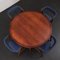 Model PJ 2-5 Circular Dining Table in Rosewood by Grete Jalk for P. Jeppesen, 1960s 4