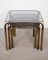 Tables Gigognes, Italie, 1970s, Set de 3 5