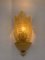 Lampada di Murano con vetro dorato di Barovier, 1970, Immagine 4