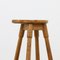 Vintage Bar Stools in Pinewood, 1970s, Set of 2, Image 11