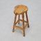 Vintage Bar Stools in Pinewood, 1970s, Set of 2, Image 7