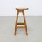 Vintage Bar Stools in Pinewood, 1970s, Set of 2, Image 4