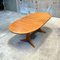 Mid-Century Extendable Teak Butterfly Oval Dining Table by Nathan, 1960, Image 9