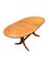 Mid-Century Extendable Teak Butterfly Oval Dining Table by Nathan, 1960, Image 3