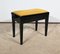 Piano Bench in Black Lacquered Wood, 1970s 1