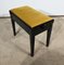 Piano Bench in Black Lacquered Wood, 1970s 5