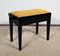 Piano Bench in Black Lacquered Wood, 1970s 6