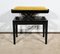 Piano Bench in Black Lacquered Wood, 1970s 11