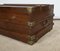 Naval Officer's Travel Trunk in Teak, Late 19th Century 10