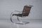 Mr Lounge Armchair with Armrest by Ludwig Mies Van Der Rohe for Knoll International, 1980s 23