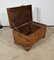 Large End of 19th Century Teak Naval Trunk 4