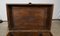 Large End of 19th Century Teak Naval Trunk, Image 18