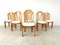 Brutalist Oak Dining Chairs, 1970s, Set of 6 6