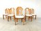 Brutalist Oak Dining Chairs, 1970s, Set of 6, Image 6