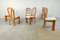 Brutalist Oak Dining Chairs, 1970s, Set of 6, Image 7