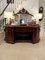 Antique Victorian Carved Mahogany Mirror Back Sideboard, 1850s 3