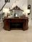 Antique Victorian Carved Mahogany Mirror Back Sideboard, 1850s, Image 3