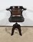 Swivel Desk Chair in Tinted Beech, 1940s, Image 2