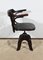Swivel Desk Chair in Tinted Beech, 1940s, Image 3