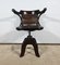Swivel Desk Chair in Tinted Beech, 1940s 11