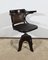 Swivel Desk Chair in Tinted Beech, 1940s 6