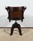 Swivel Desk Chair in Tinted Beech, 1940s, Image 5