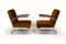 Bauhaus S411 Armchairs by W. H. Gispen for Mücke, 1940s, Set of 2 3