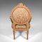 Antique French Victorian Carved Armchair, 1870s 5