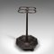 Antique English 4 Division Umbrella Rack in Cast Iron 3