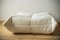 White Bouclette Togo Pouf Sofa by Michel Ducaroy for Ligne Roset, Image 5