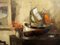 Marguerite De Backer, Interior neoimpresionista de Amberes, años 20, óleo sobre lienzo, enmarcado, Imagen 8