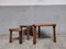 Brutalist Nesting Tables, Set of 3 5